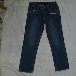 Girls rocawear blue jeans